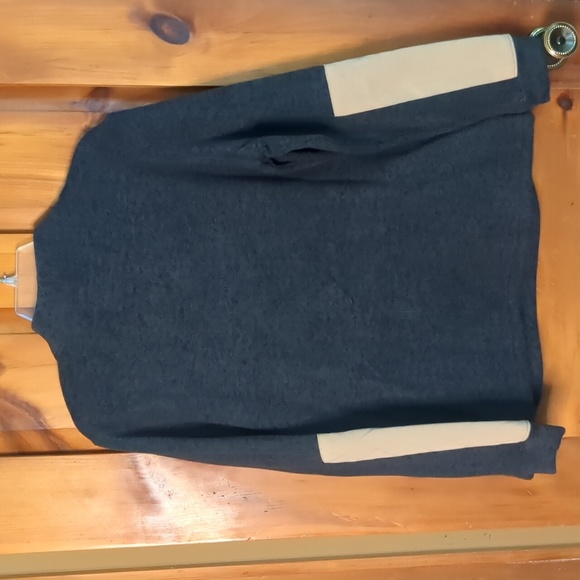 CCM* size L (unisex) sweater cross neck Boston Bruins elbow patch button front - Picture 2 of 13